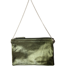 pochette Zouina olive iris�