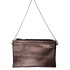pochette Zouina marron glac� iris�