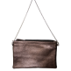 pochette Zouina marron glac� iris�