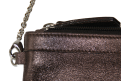pochette Zouina marron glac� iris�