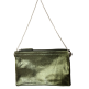 pochette Zouina olive iris�